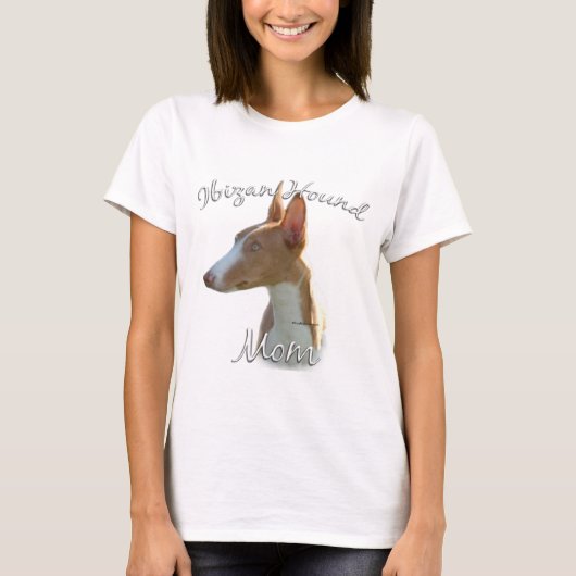 Ibizan Hound Moeder 2 T-shirt (Voorkant)