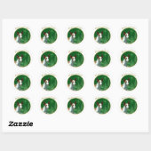 Ibizan Hound Peace Ronde Sticker (Vel)