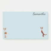 Ibizan Hound Podenco gepersonaliseerd Post-it® Notes (Voorkant)