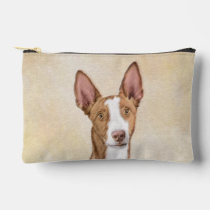 Ibizan Hound Schilderen Gladde Rood Originele Hond Etui