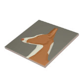 Ibizan Hound Tegeltje (Zijkant)