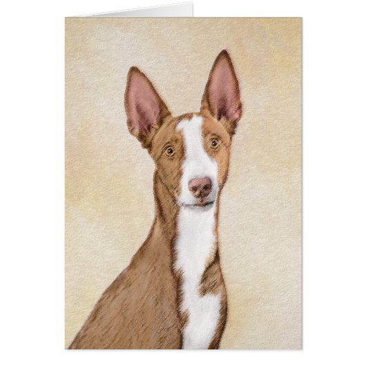 Ibizan Houndschilderen - Kute Original Dog Art (Voorkant)