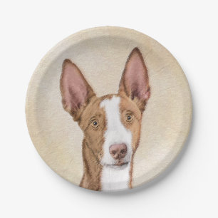 Ibizan Houndschilderen - Kute Original Dog Art Papieren Bordje
