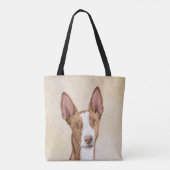Ibizan Houndschilderen - Kute Original Dog Art Tote Bag (Achterkant)