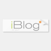 iBlog Bumpersticker (Voorkant)