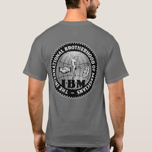 IBM Rug 75 jaar T T-shirt (Achterkant)