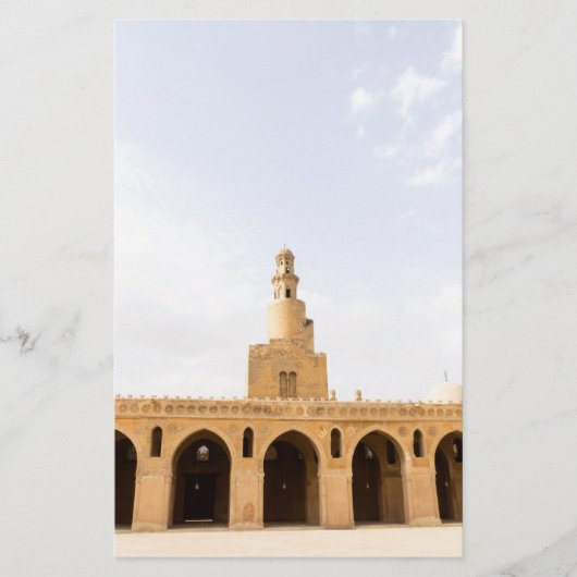 ibn tulun moskee in Caïro, Egypte Briefpapier (Voorkant)