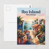 Ibo-eiland Mozambique Briefkaart (Voorkant / Achterkant)