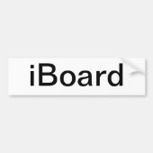 iBoard Car Sticker (Voorkant)