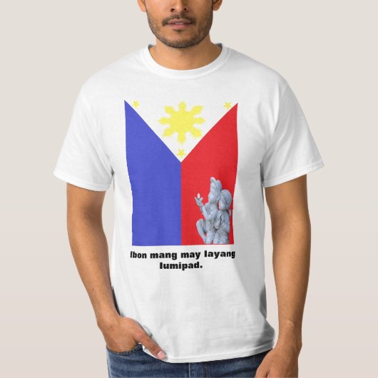 Ibon Mang May Layang Lumipad T-Shirt (Voorkant)
