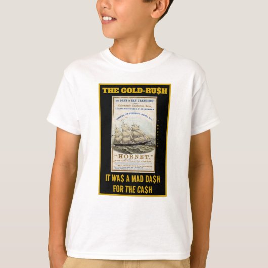 IBONELTD. GOLD-RUSH CLIPPER SHIPS 2 T-shirt (Voorkant)