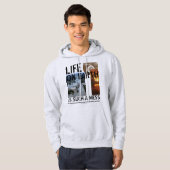 IBONELTD. LEVEN OP AARDE 2d Hoodie (Voorkant volledig)
