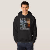 IBONELTD. LEVEN OP AARDE 2db Hoodie (Voorkant volledig)