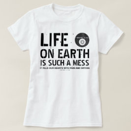 IBONELTD. LIFE ON EARTH 2 T-shirt