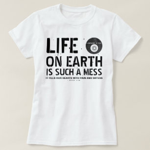 IBONELTD. LIFE ON EARTH 2 T-shirt
