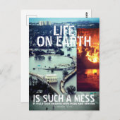 IBONELTD. LIFE ON EARTH 2d Briefkaart (Voorkant / Achterkant)