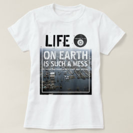 IBONELTD. LIFE ON EARTH 3 T-shirt