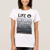 IBONELTD. LIFE ON EARTH 3 T-shirt (Voorkant)