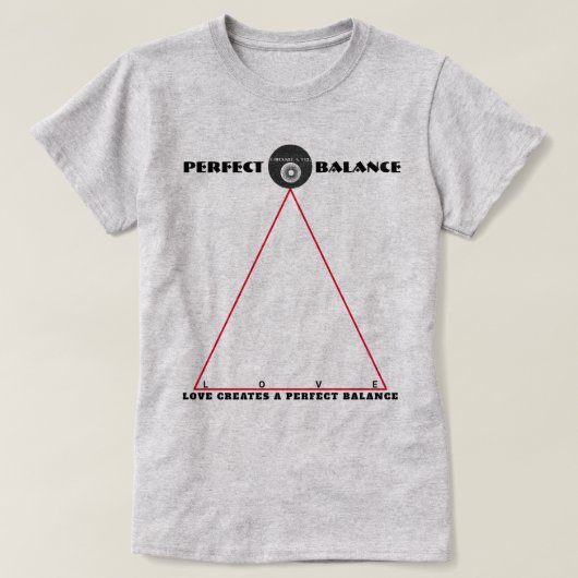 IBONELTD. PERFECTE BALANS 4 T-shirt (Design voorkant)