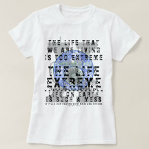 IBONELTD. T-SHIRT THE LIFE EXTREME G