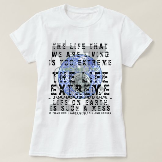 IBONELTD. T-SHIRT THE LIFE EXTREME G (Design voorkant)