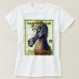 IBONELTD. VAN GOGH-ISH HET DODO BIRD T-shirt