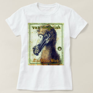 IBONELTD. VAN GOGH-ISH HET DODO BIRD T-shirt
