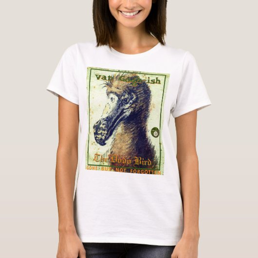 IBONELTD. VAN GOGH-ISH HET DODO BIRD T-shirt (Voorkant)
