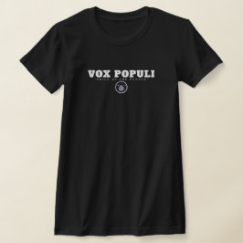 IBONELTD. VOX POPULI STEM VAN DE MENSEN T-SHIRT