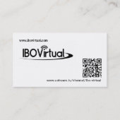 IBOVirtueel Visitekaartje (Achterkant)