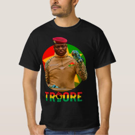 Ibrahim Traoré Pan-Afrikaans T-Shirt – Burkina Fas