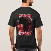 Ibrahim Traore, zoon van Afrika. T-shirt (Achterkant)