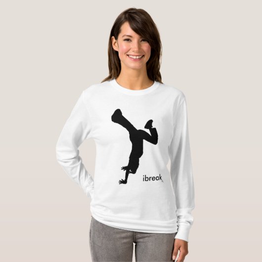 ibreak Bgirl T-shirt (Voorkant volledig)