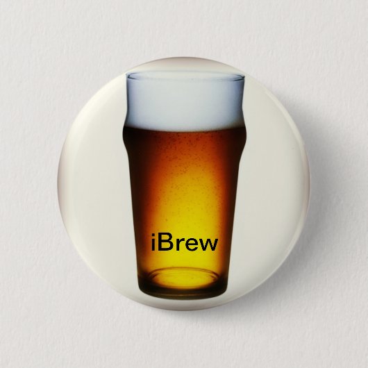 iBrew Ale Glass Ronde Button 5,7 Cm (Voorkant)