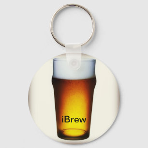 iBrew Ale Glass Sleutelhanger