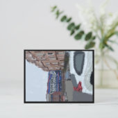 Ibrox stadion Glasgow, Schotland briefkaart (Staand voorkant)