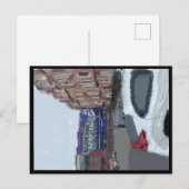 Ibrox stadion Glasgow, Schotland briefkaart (Voorkant / Achterkant)