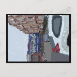 Ibrox stadion Glasgow, Schotland briefkaart