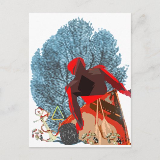 IBU AGANA YEMAYA BRIEFKAART (Voorkant)