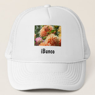 iBunco Dameshoeden Bunco Club Spellen Bloemen Trucker Pet