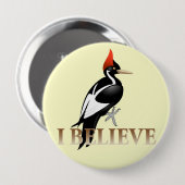 IBWO: Ik geloof Ronde Button 4,0 Cm (Voorkant /achterkant)