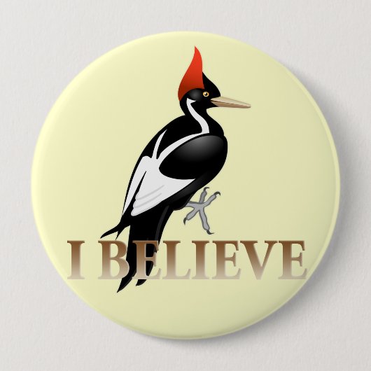 IBWO: Ik geloof Ronde Button 4,0 Cm (Voorkant)