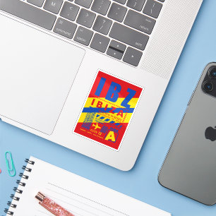 IBZ Ibiza luchthaven Sticker