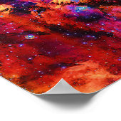 IC 4628 Garnaal Nevel Pop Art Olie Schilderij Poster (Hoek)