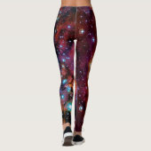 IC 4628 Prawn Nebula Pop Art Oil Painting Leggings (Achterkant)