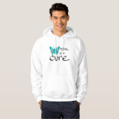IC Butterfly Hope 4 a Cure Hoodie (Voorkant volledig)