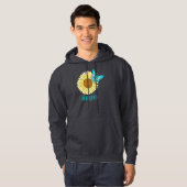 IC Butterfly on Sunflower Hoodie (Voorkant volledig)
