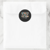 IC Step Down Nurse Intensive Care Step Down Nurse Ronde Sticker (Tas)