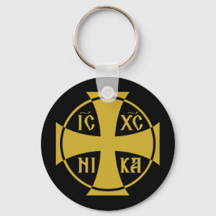 IC XC NIKA Christogram Jezus Christus Verkopers Sleutelhanger