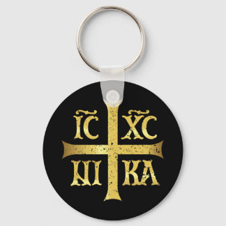 IC XC NIKA JESUS CHRISTUS OVERWINNAAR SLEUTELHANGER